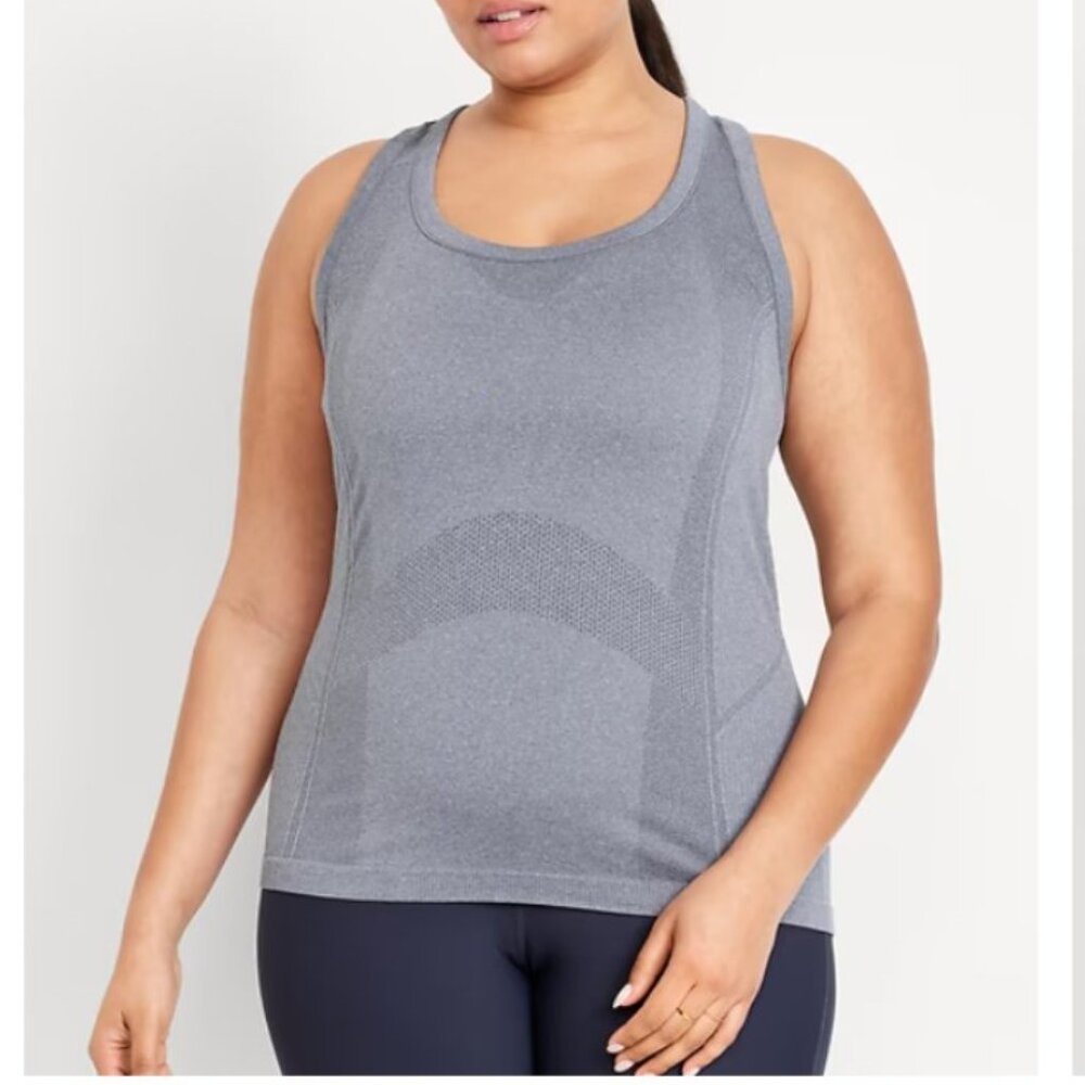 Old Navy - Plus Size Fluid Seamless Fitted Tank Top - Size: 4X